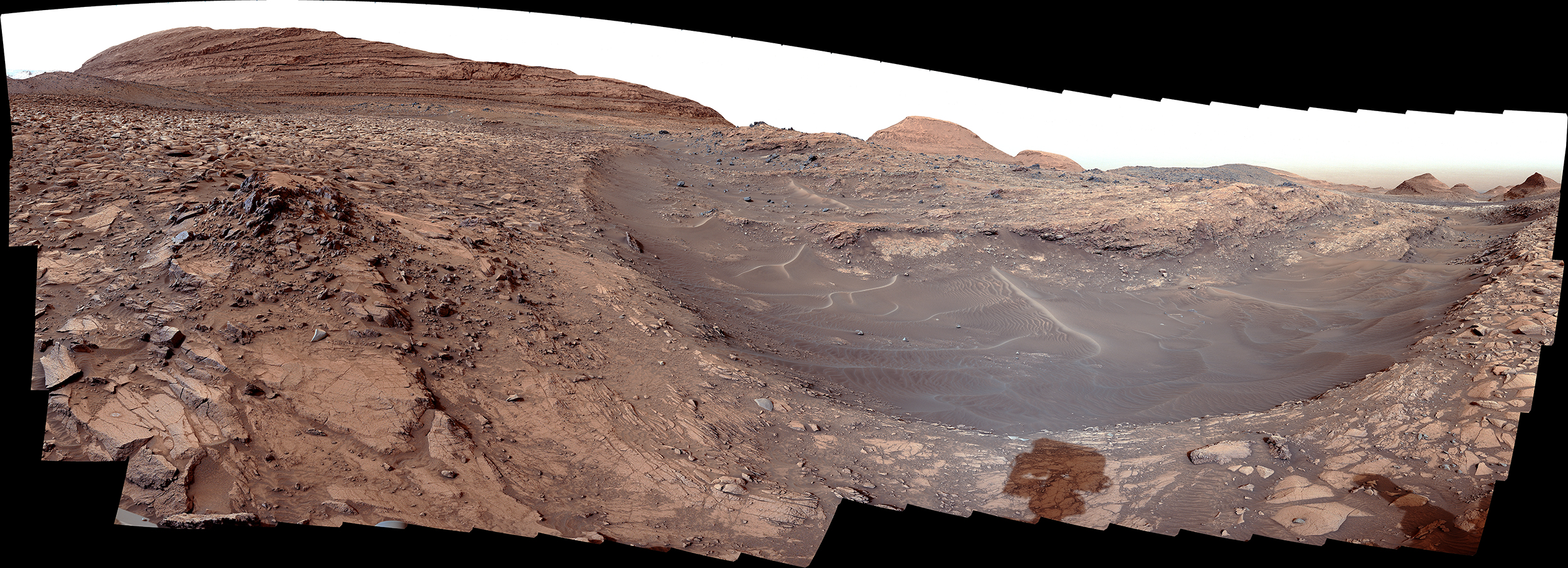 «Όαση στην έρημο»: Το ρόβερ Curiosity της NASA βρίσκει καθαρό θείο σε βράχους του Άρη