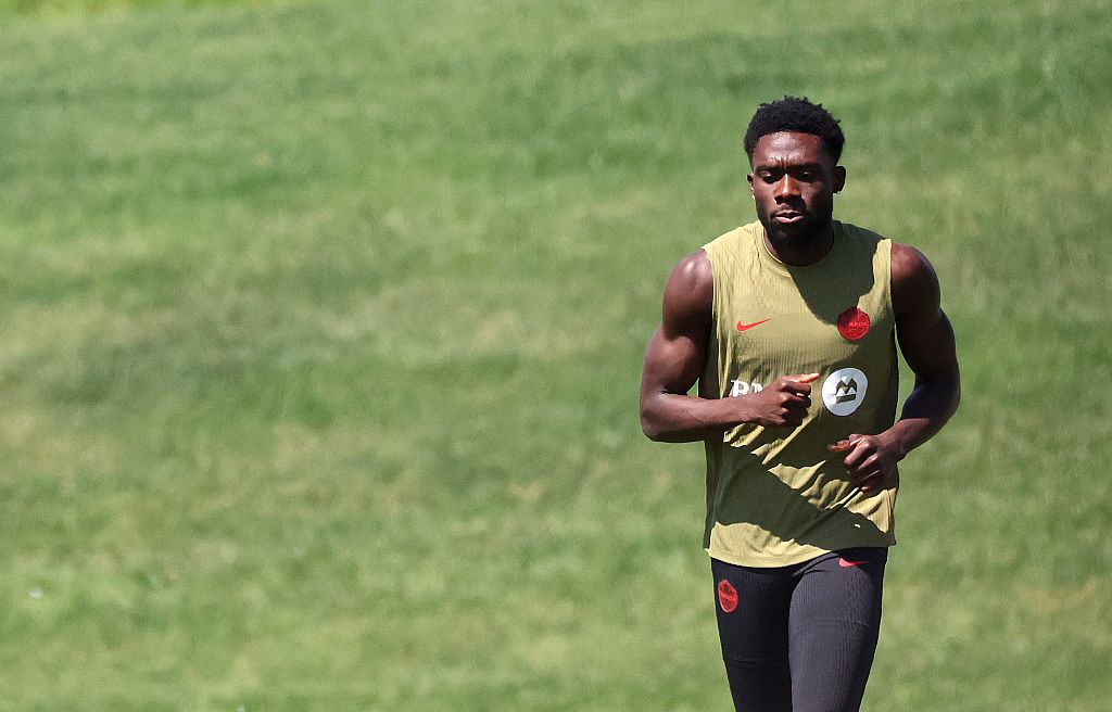 Alphonso Davies says it is better not to rush things