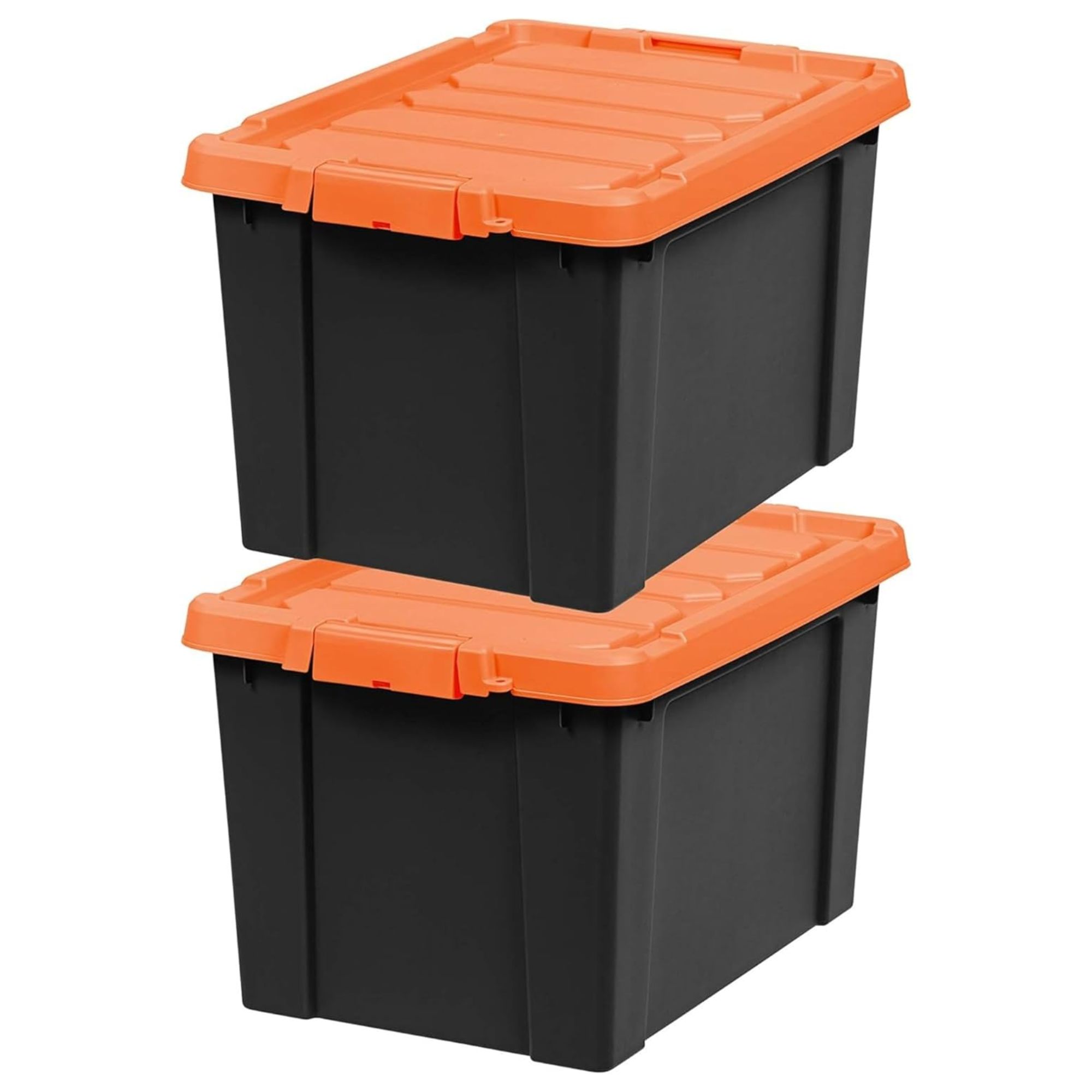 IRIS USA 20 Gallon Lockable Storage Bins with Lids