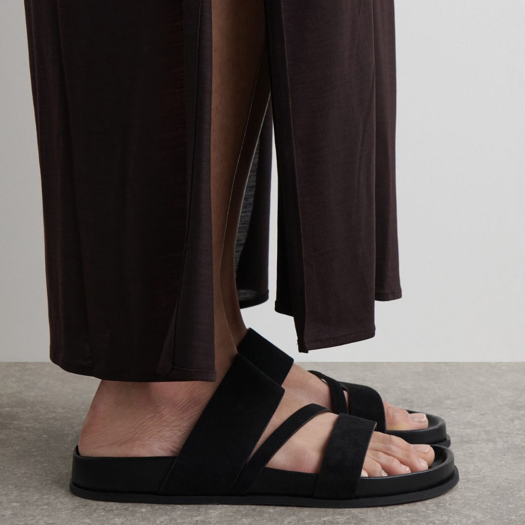 COS Multi-strap Suede Sandals