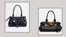 a BDG bag and chloe bag 