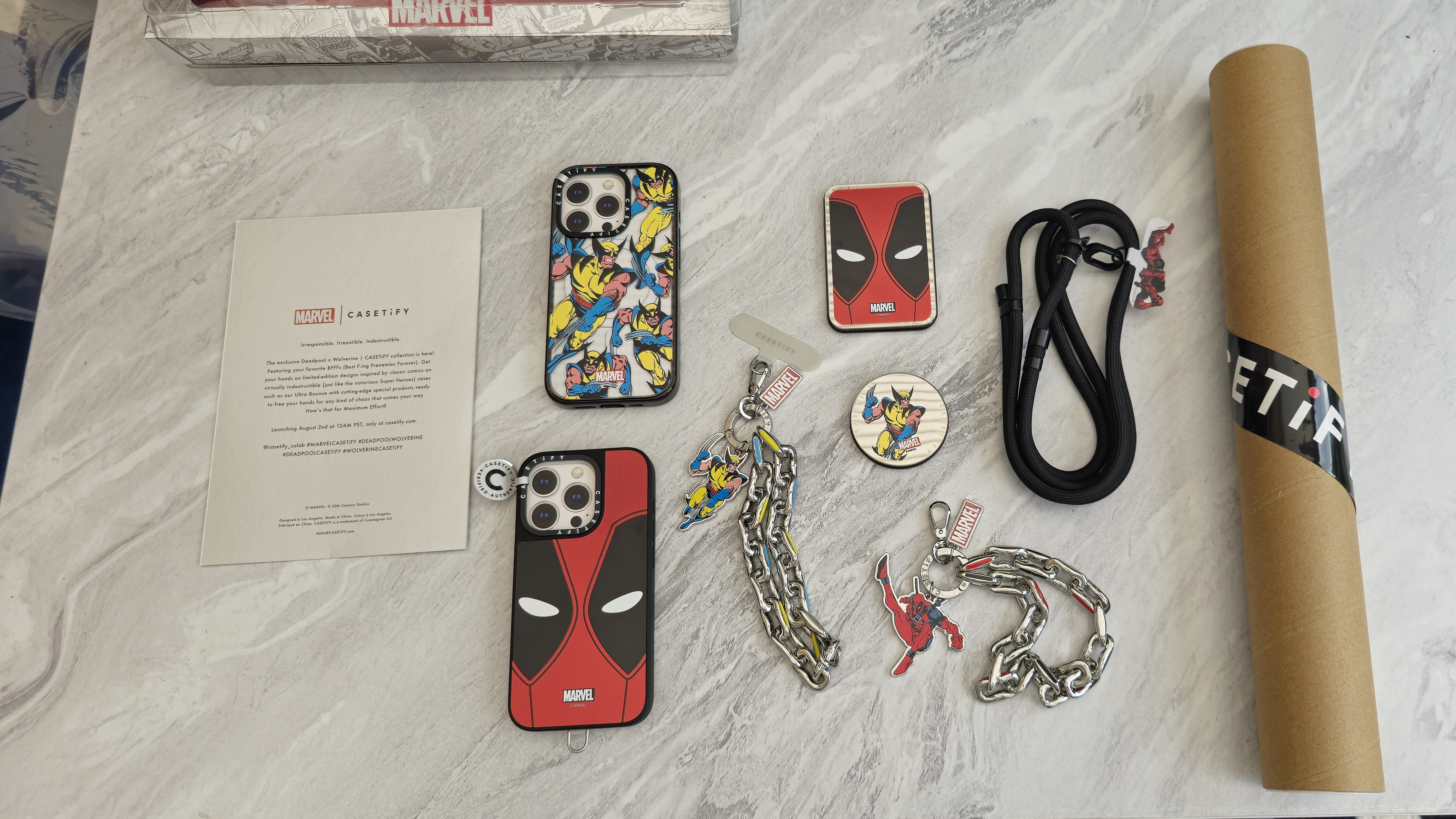 CASETiFY Deadpool & Wolverine Co-Lab