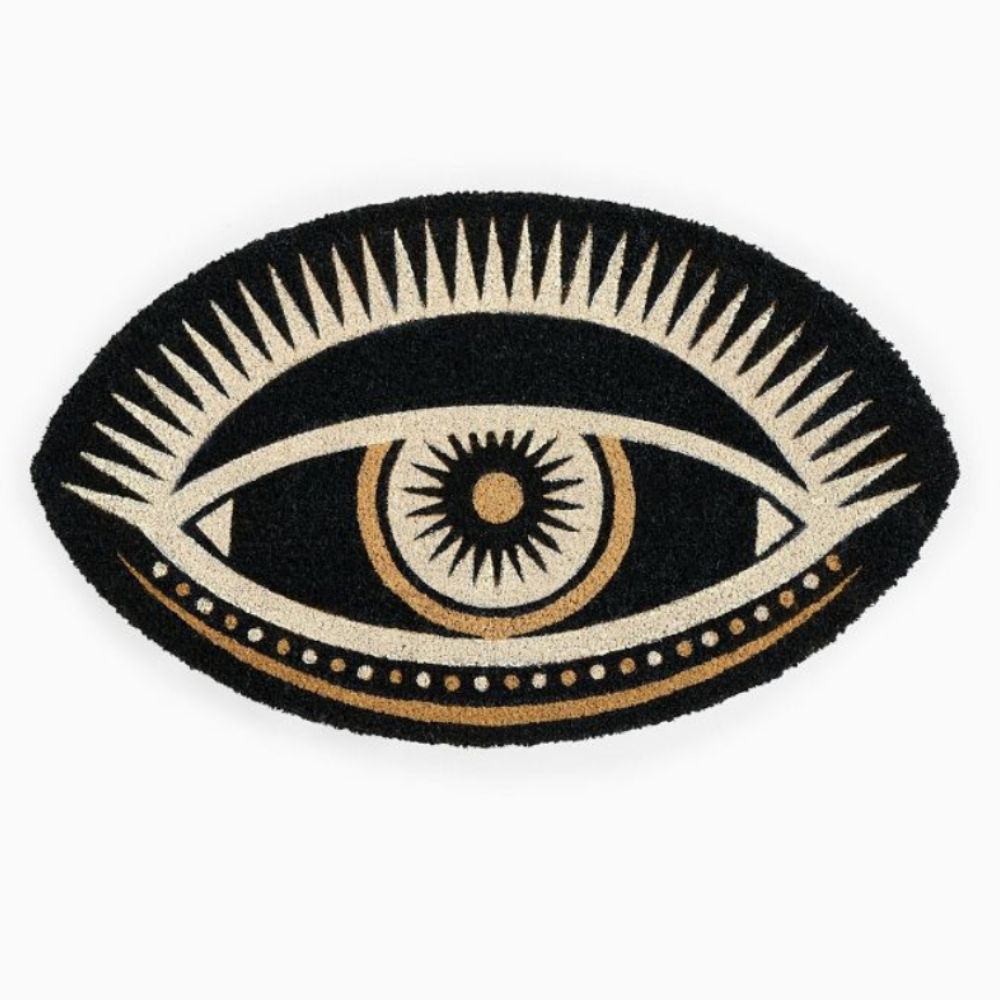 Eye shaped Halloween doormat