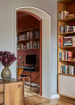 East village new york apartment hallway