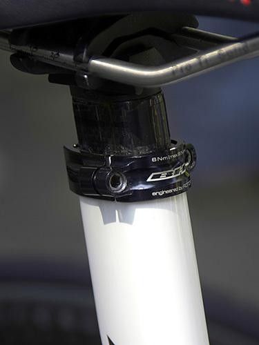 &hellip;fitted with new ultralight seat collars courtesy of Spanish compatriot Rotor.