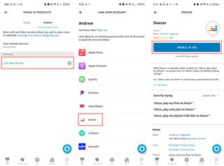 How to play multiple music services on an Amazon Echo