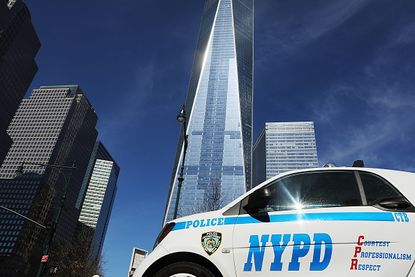An NYPD car.