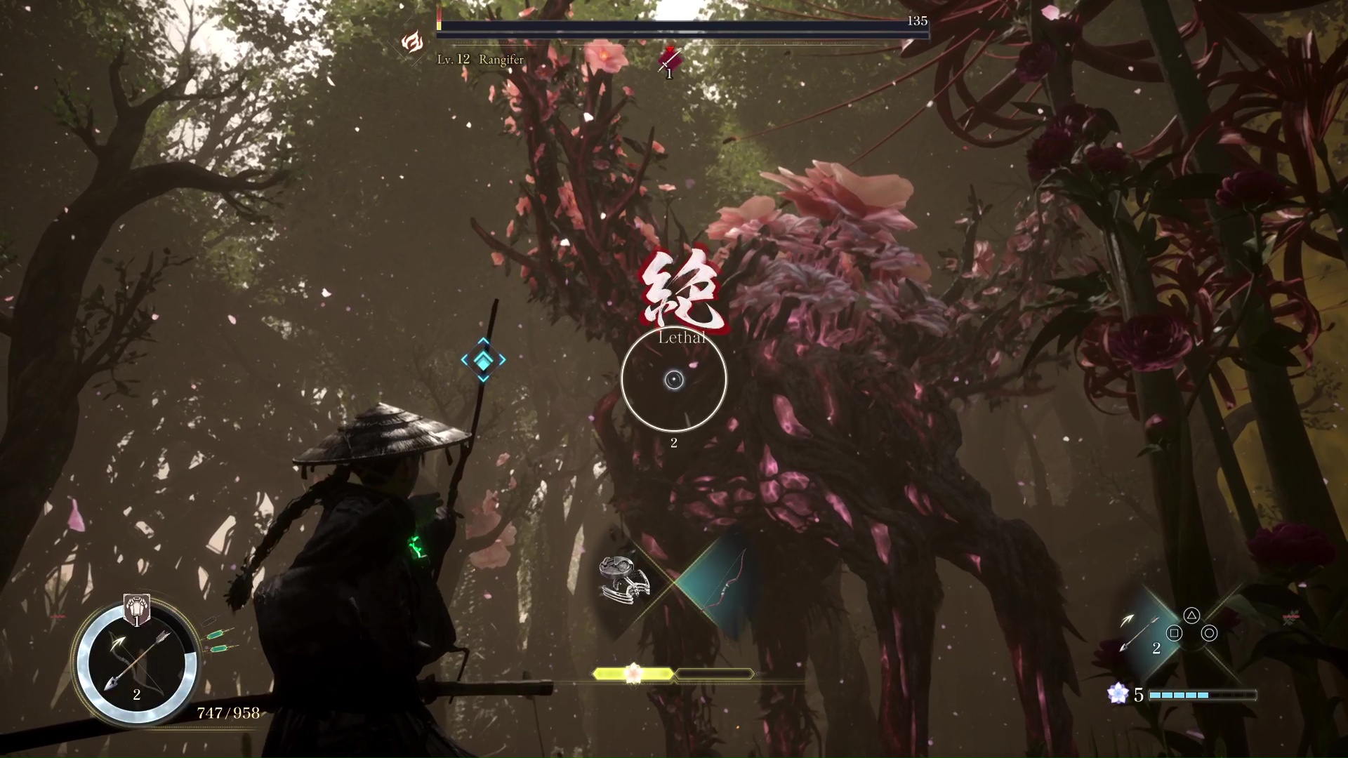 A player lands a lethal blow on Rangifer in Beast of Reincarnation