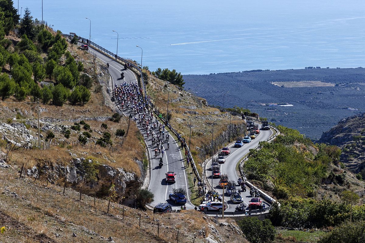 Giro d'Italia 2020 - 103th Edition - 8th stage Giovinazzo - Vieste 200&Acirc;&nbsp;km - 10/10/2020 - Scenery - photo Luca Bettini/BettiniPhoto&Acirc;&copy;2020