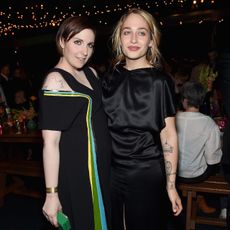 Lena Dunham and Jemima Kirke