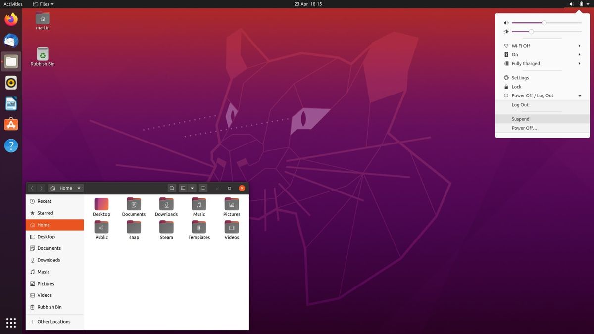 Ubuntu 20.04 desktop