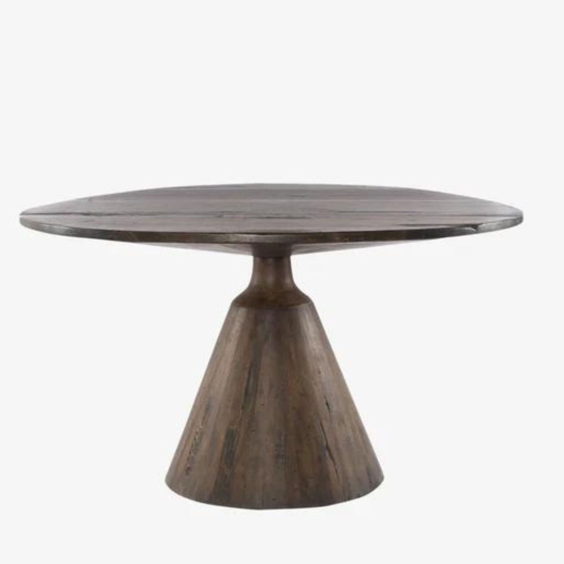 mcgee and co dark round dining table