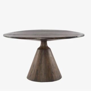 mcgee and co dark round dining table