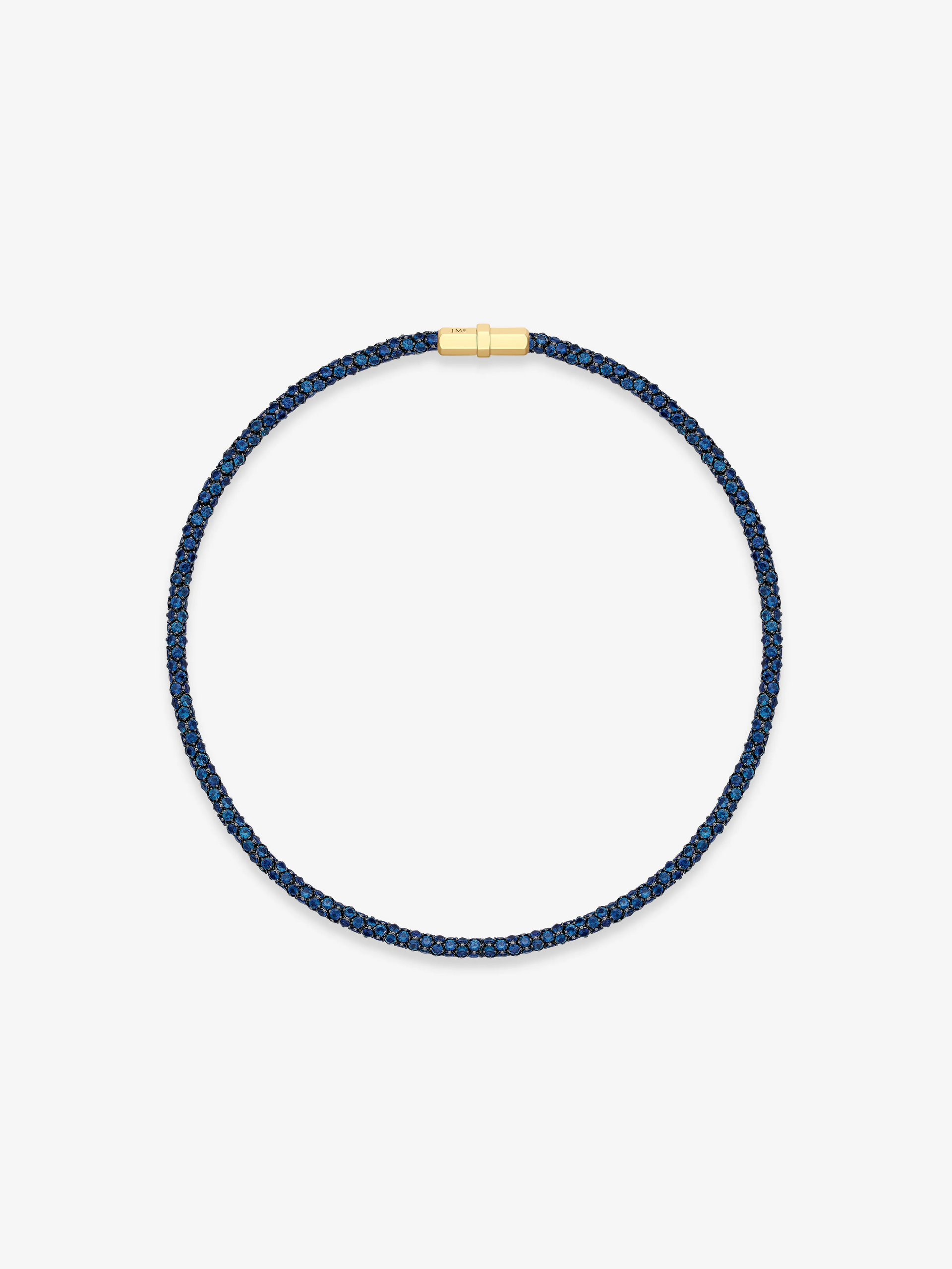 Tempest Narrow Sapphire Necklace