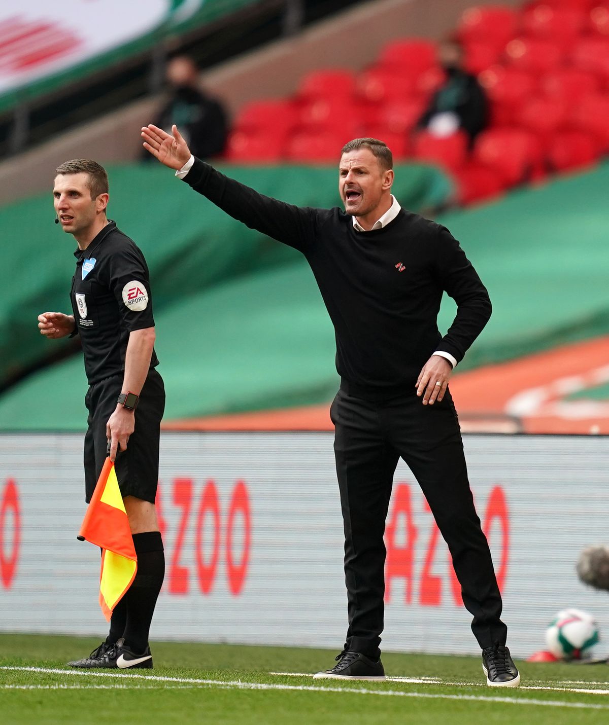 Portsmouth v Salford City – Papa John’s Trophy – Final 2020 – Wembley Stadium