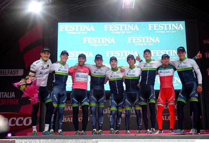 Orica GreenEdge started off its Giro on a positive note with a stage win