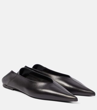 Carolyn Leather Ballet Flats