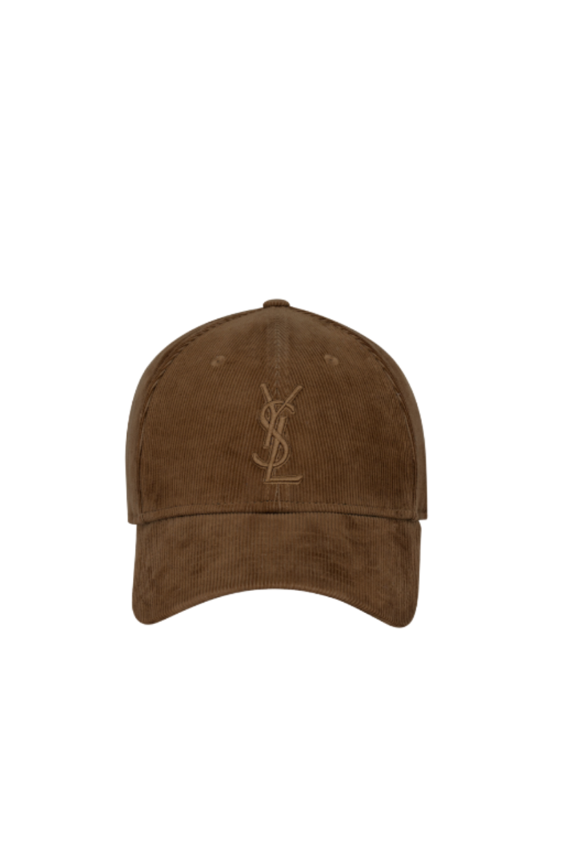 YSL, New Era Cassandre Cap in Corduroy