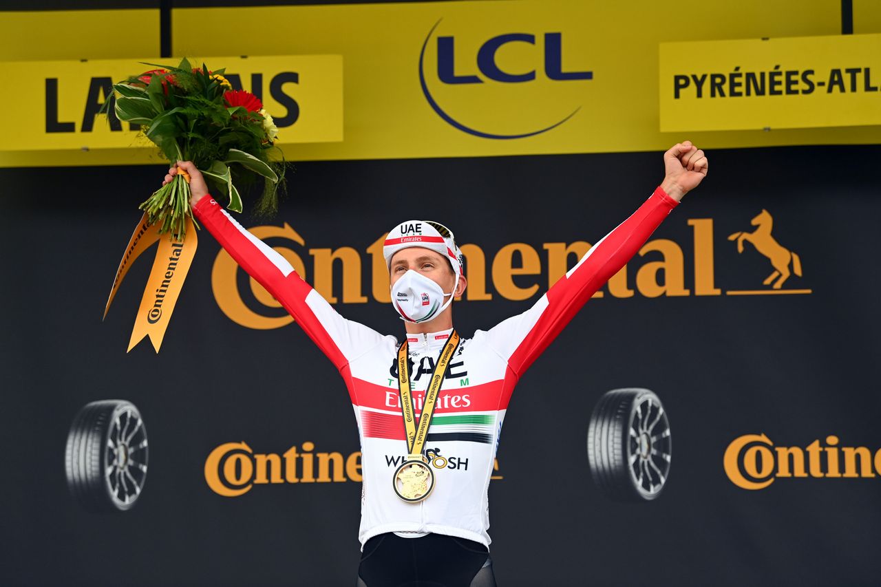 Tour de France 2020 - 107th Edition - 9th stage Pau - Laruns 153 km - 05/09/2020 - Tadej Pogacar (SLO - UAE - Team Emirates) - photo POOL/BettiniPhoto&Acirc;&copy;2020