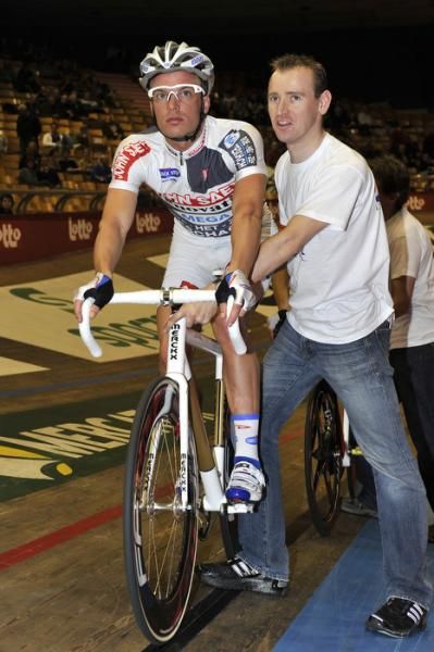 Keisse waits for the off
