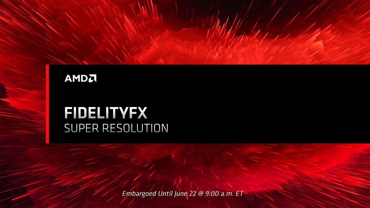 AMD FidelityFX Super Resolution slide deck