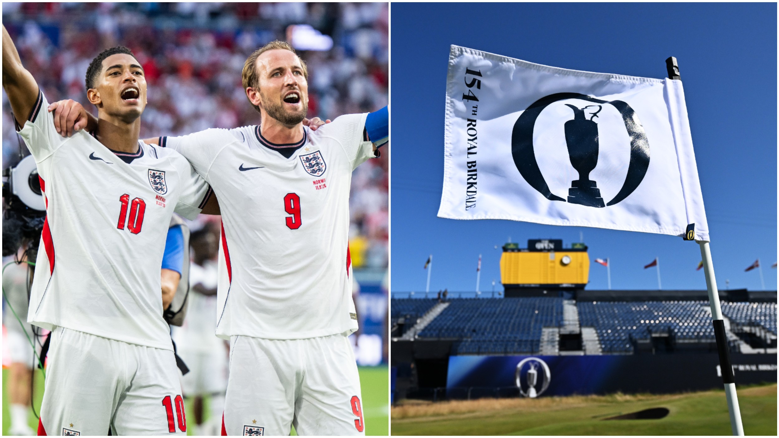 The final round of the Open Championship will be moved forward if England reach the World Cup final