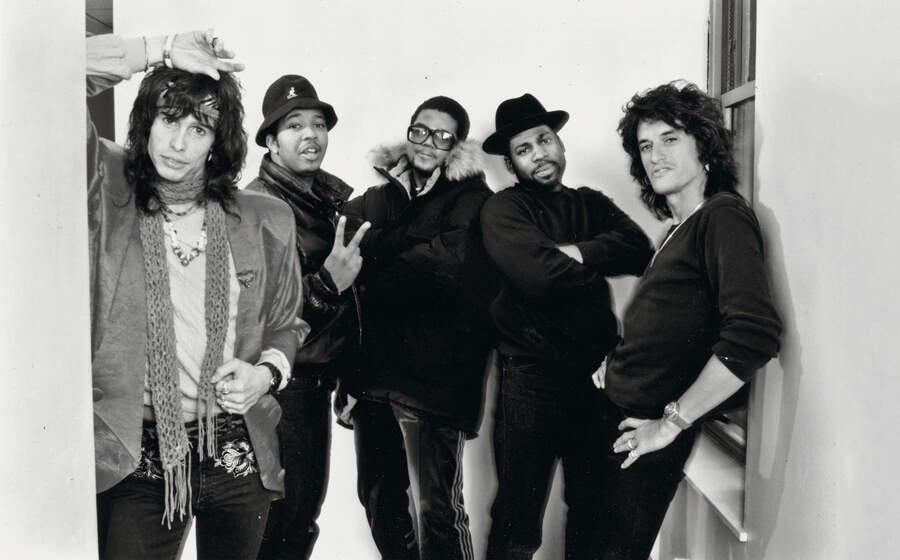 Joe Perry, Steven Tyler and Run DMC