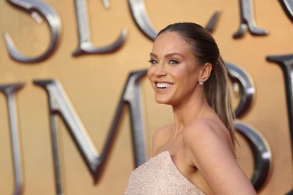 Vicky Pattison attends "Fantastic Beasts: The Secrets of Dumbledore" World Premiere at The Royal Festival Hall 