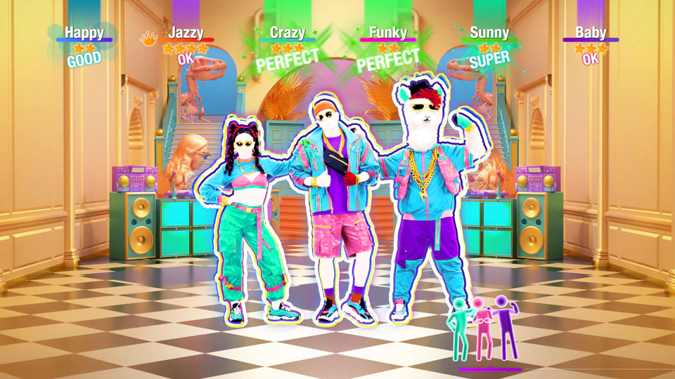 A screenshot of Just Dance 2022 on Nintendo Switch