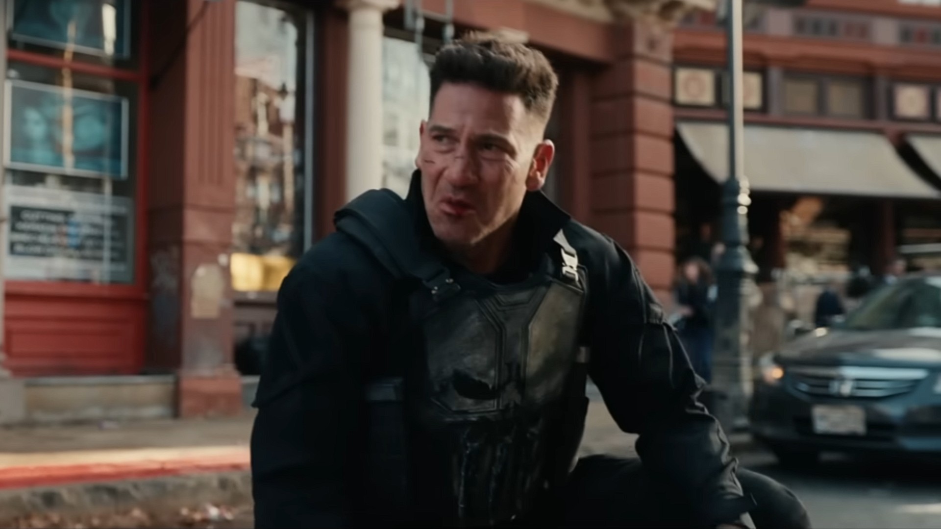 Jon Bernthal as Frank Castle AKA Punisher in Spider-Man: Brand New Day
