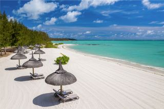 Beach at Four Season Resort Mauritius