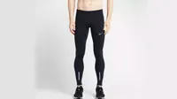 Nike Power Tech running tights on white background