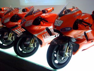 Ducati GP bikes