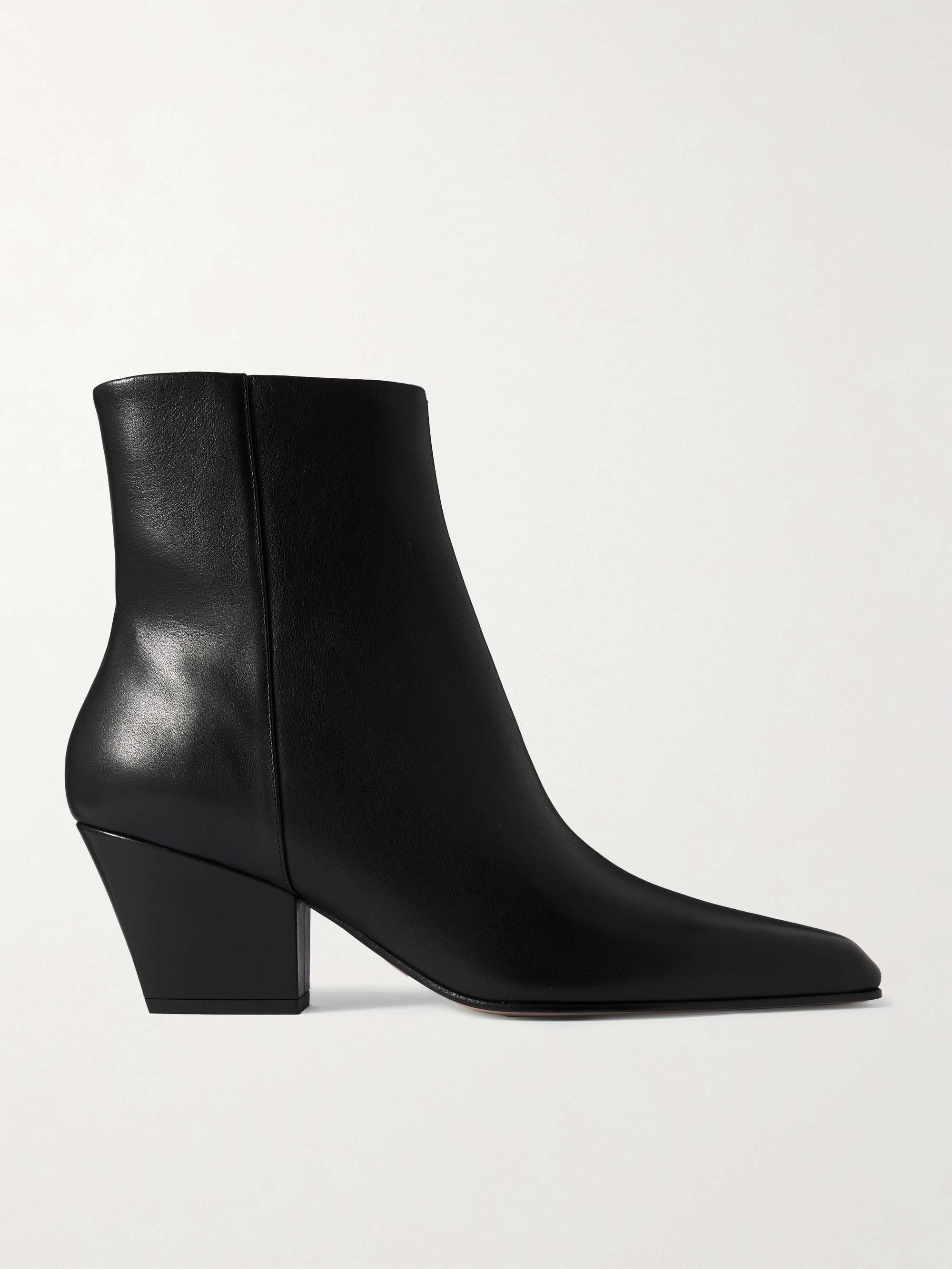 Jane Leather Ankle Boots