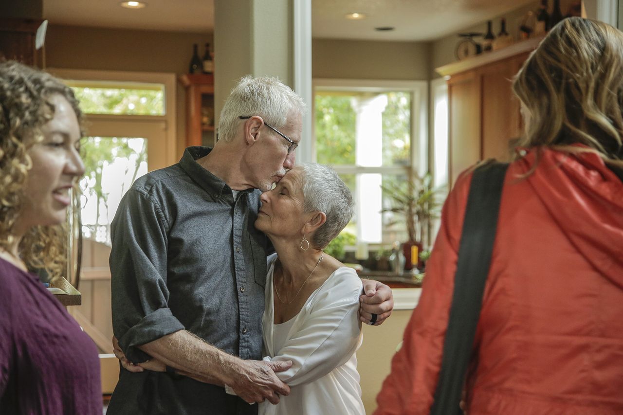 Steve Goodwin with his wife Joni.