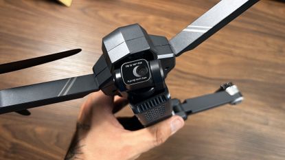 best drones for beginners: Ruko F11 GIM2 in hand
