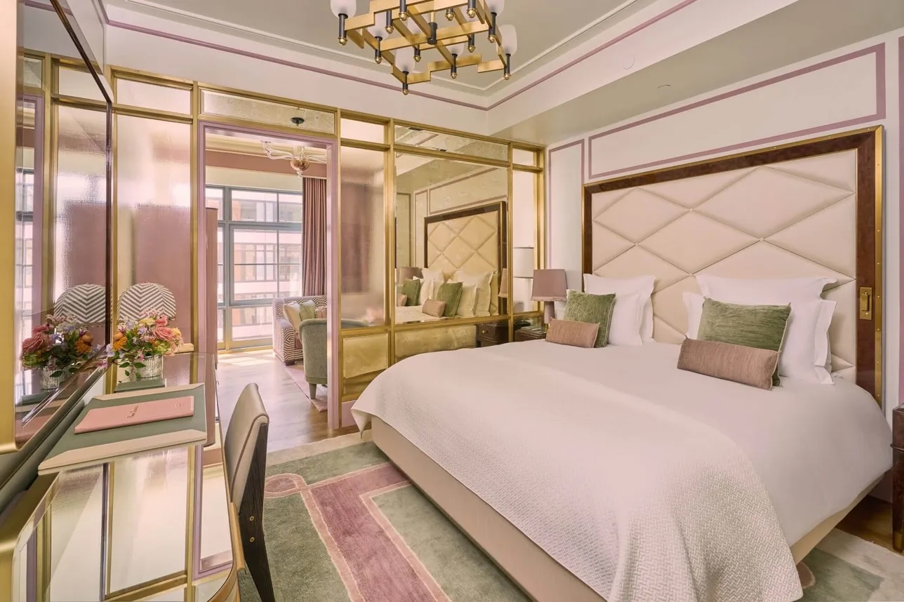 Fouquet&#039;s New York bedroom