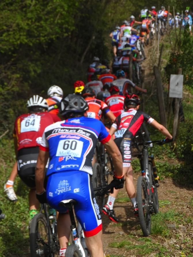 Full chaos in the junior race