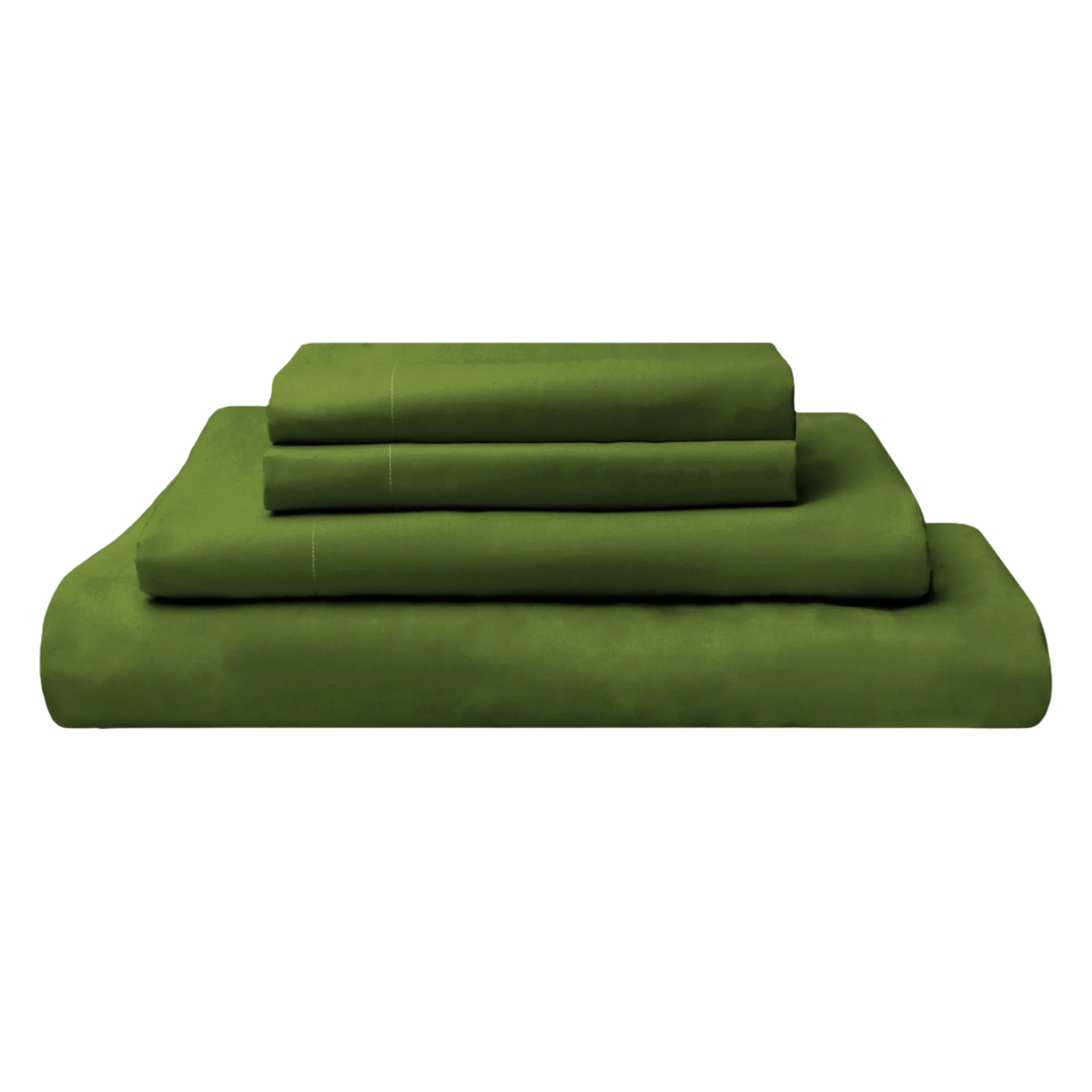 400 Thread Count Organic Cotton Percale Sheet Set