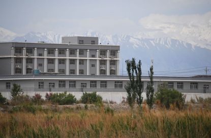 Possible re-education camp in Xinjiang.