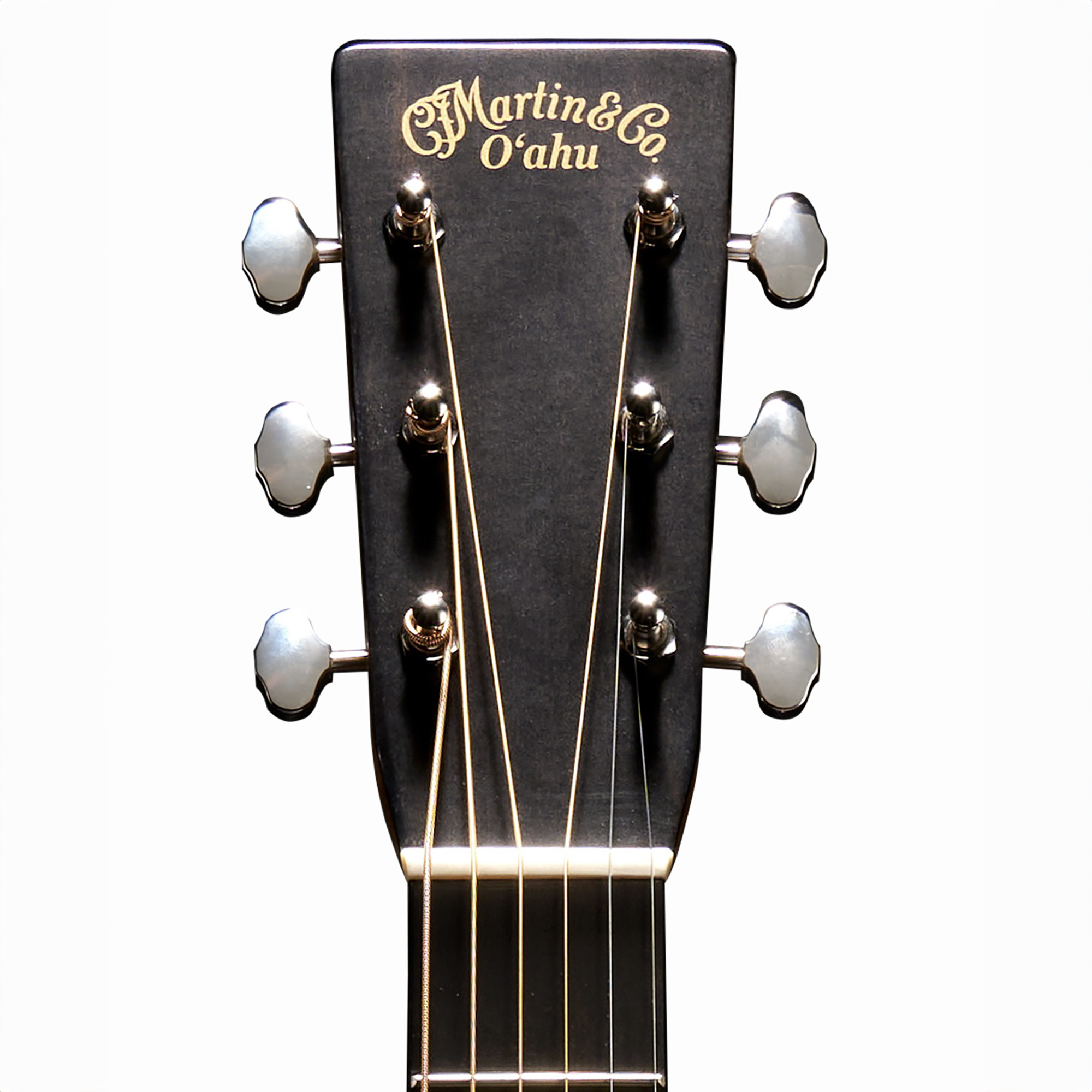 A photo of the Martin O’ahu HG-28 acoustic guitar