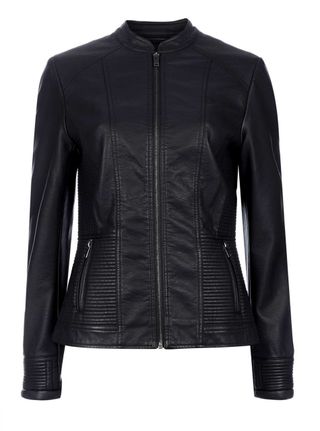 Leather Look Bomber Jacket, £60, Wallis