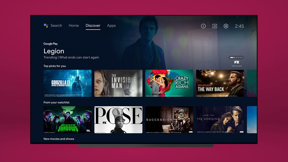 Android TV July 2021 update