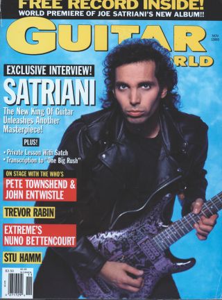 Guitar World cover November 1989