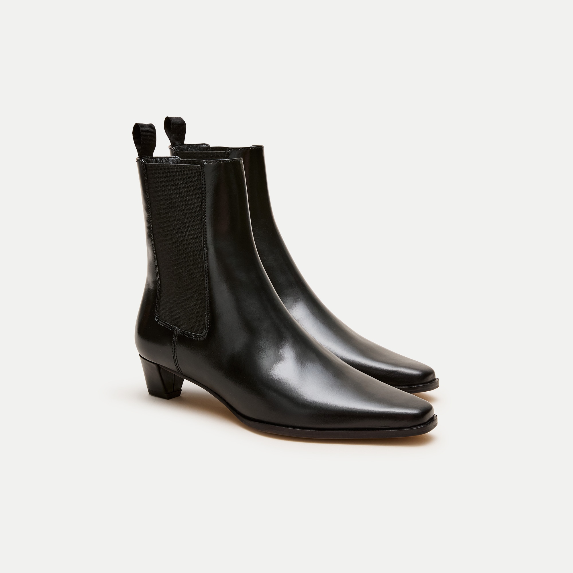 Chelsea Pull-On Boots in Leather
