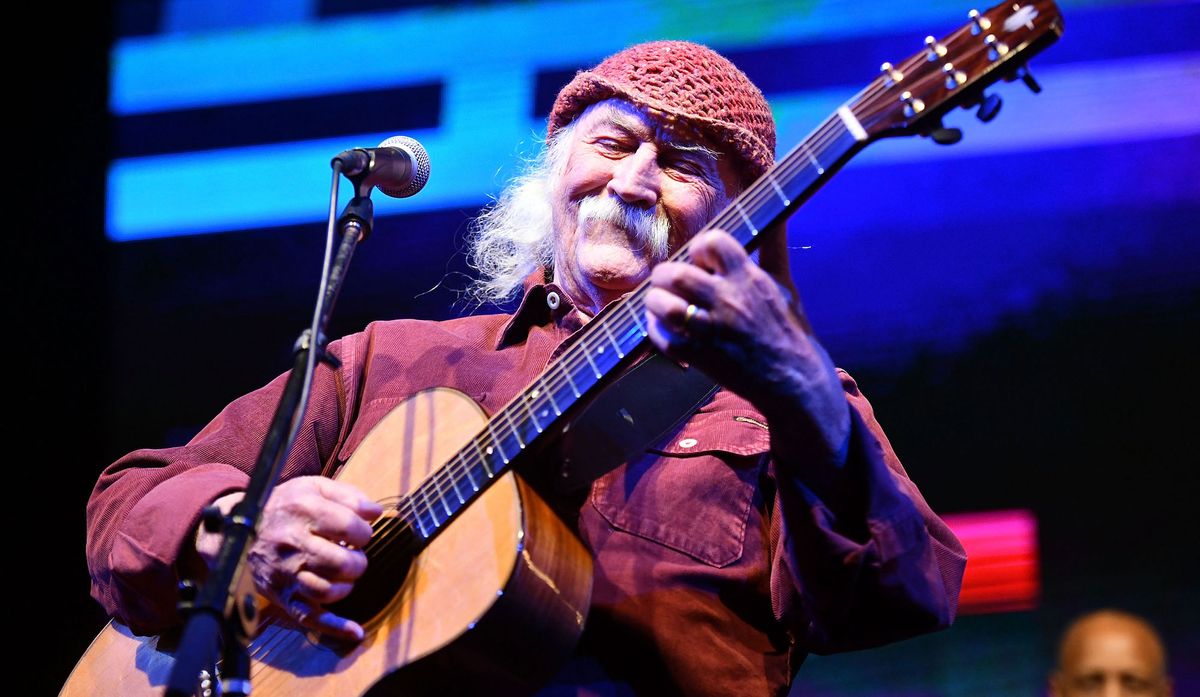 David Crosby performs onstage at the Bella Vista Ranch &amp; Polo Club on February 25, 2018 in Carpinteria, California