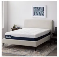 Lucid Comfort Collection 10-inch Gel and Aloe Vera Memory Foam Twin Hybrid Mattress: was $389, now $289 at Home Depot