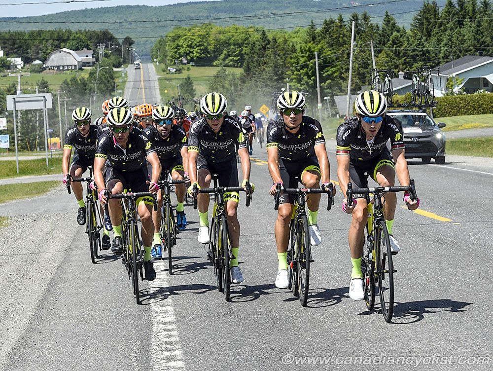 Holowesko / Citadel p/b Hincapie Sportswear set tempo to bring back the first break