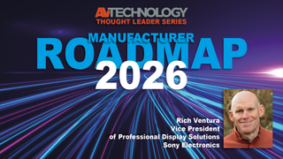 Rich Ventura, Vice President of Professional Display Solutions at Sony Electronics