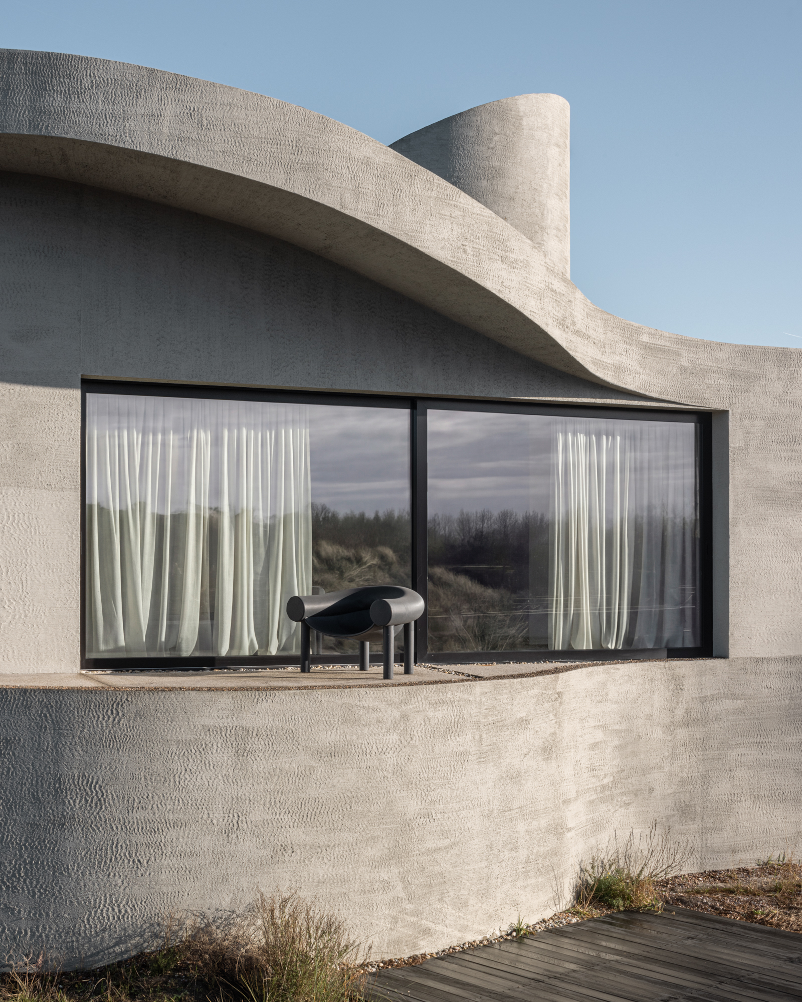 Villa Nouvelle Vague, Belgium, by Magalie Munters